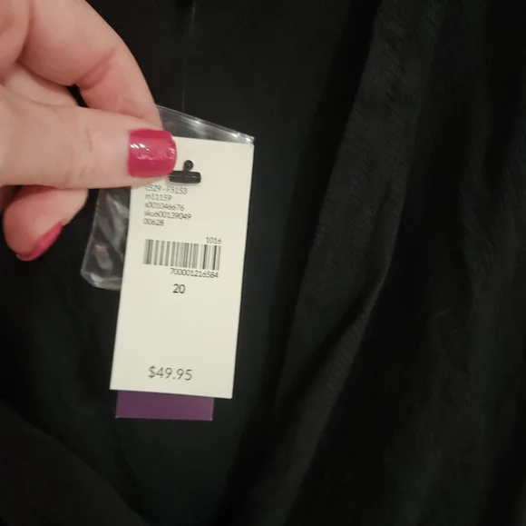 Nwt Lane Bryant blouse- 20 - Picture 3 of 10